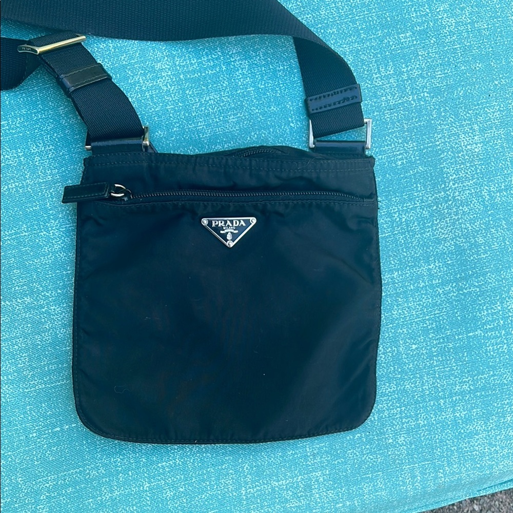Prada crossbody messenger bag